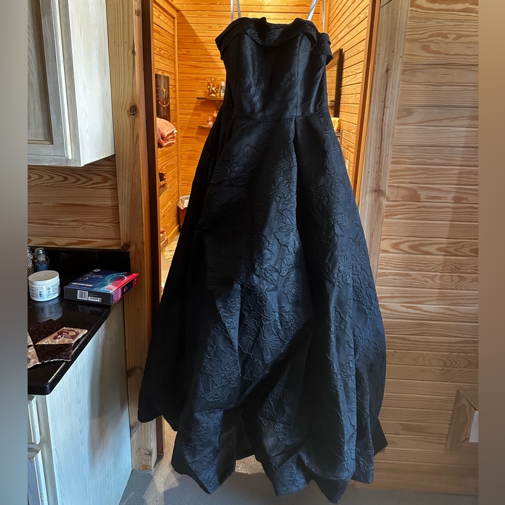 Rachel Allan size 16 strapless ball gown